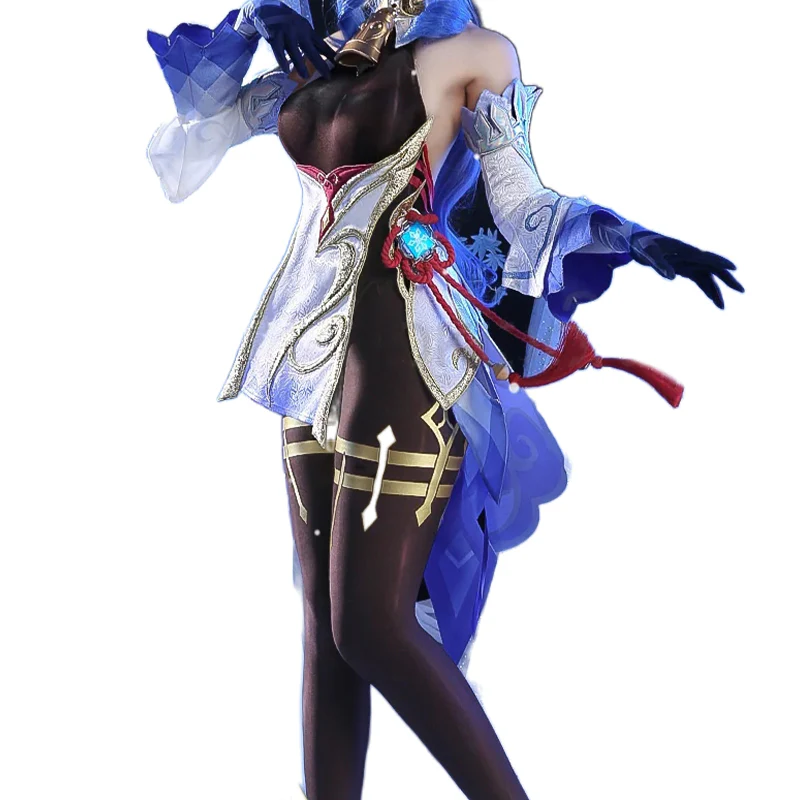 【Costume Ready For Ship】DokiDoki-SR Game Genshin Impact Cosplay Gan Yu Costume Ganyu / Shoes - Image 4