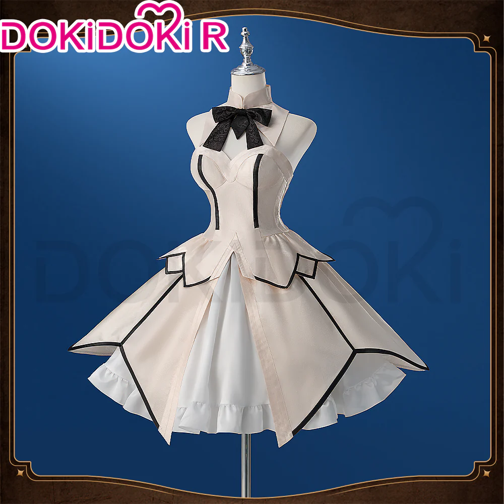 【3 Style】DokiDoki-R Game Fate / Stay Night Cosplay Artoria Pendragon Lily Costume FGO Arturia Pendragon Alter Saber Lily - Image 6
