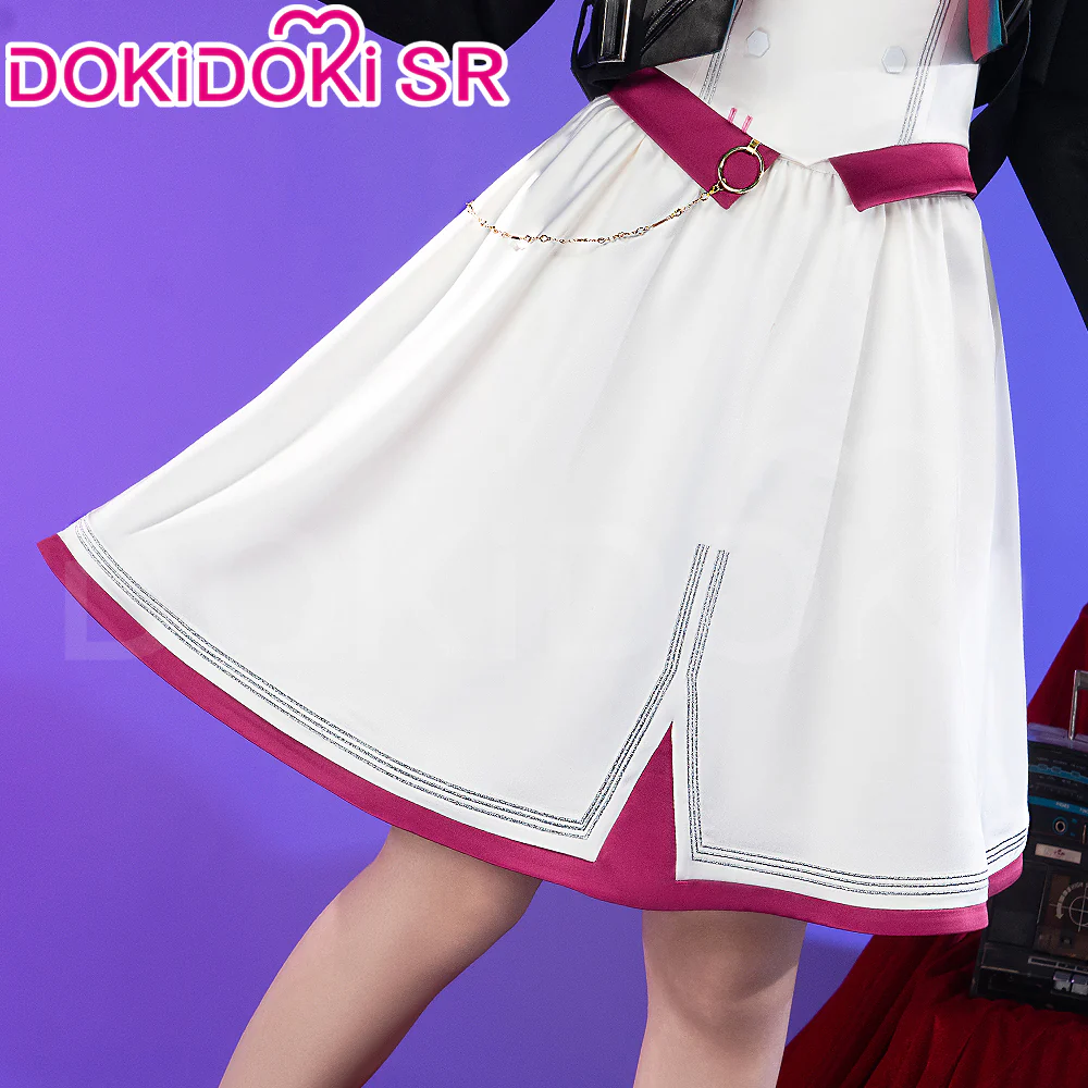 【Ready For Ship】DokiDoki-SR Game Cosplay Jinxx Costume Party Dress Powderr - Image 4