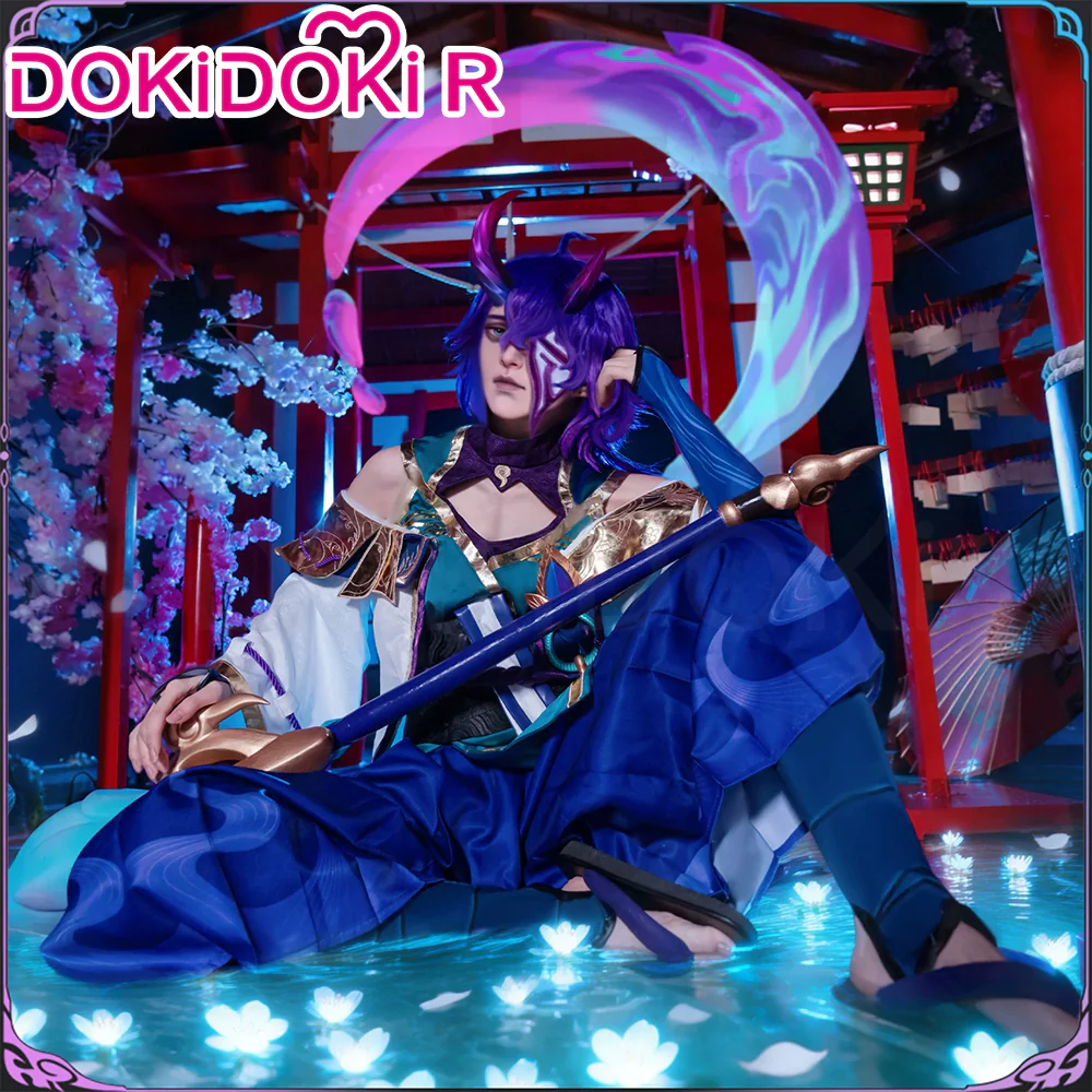 DokiDoki-R Game Cosplay Costume Spiirit Bloossom Spriings / Horn