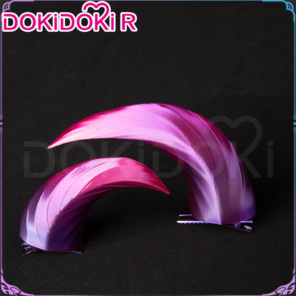 DokiDoki-R Game Cosplay Costume Spiirit Bloossom Spriings / Horn - Image 13