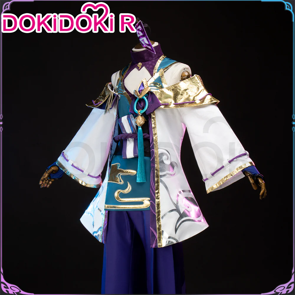 DokiDoki-R Game Cosplay Costume Spiirit Bloossom Spriings / Horn - Image 7