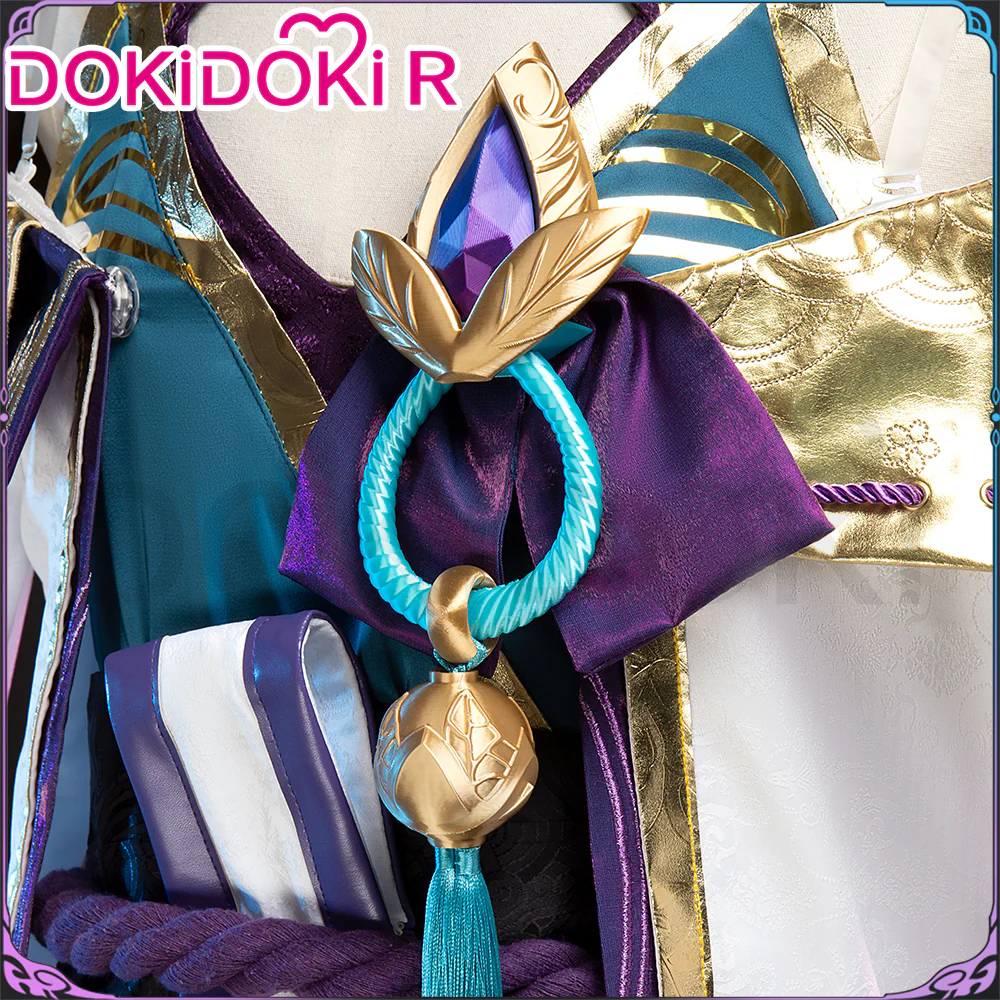 DokiDoki-R Game Cosplay Costume Spiirit Bloossom Spriings / Horn - Image 9