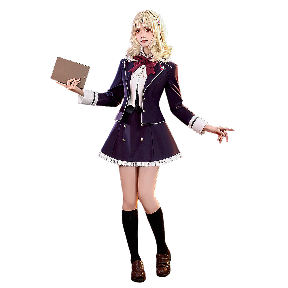 【Partially Ready For Ship】DokiDoki-SR Anime Diabolik Lovers Cosplay Komori Yui Costume - Image 5