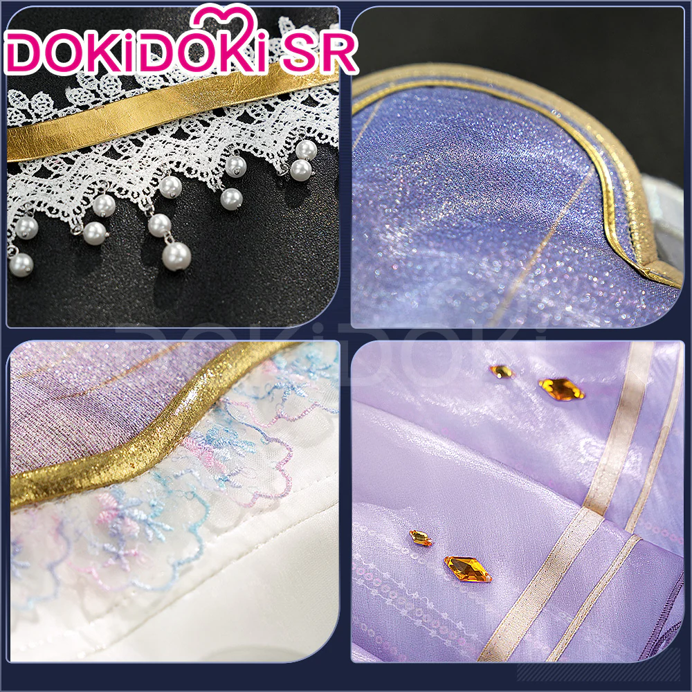 【Ready For Ship】DokiDoki-SR Game Honkai: Star Rail Cosplay Robin Costume Canticle of the Sacred Heart Doujin - Image 5