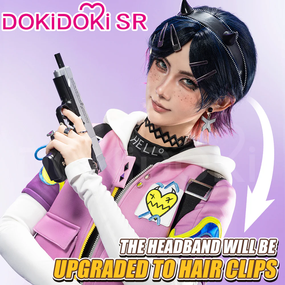 【Ready For Ship】DokiDoki-SR Game Valorant Cosplay Clove Costume - Image 2
