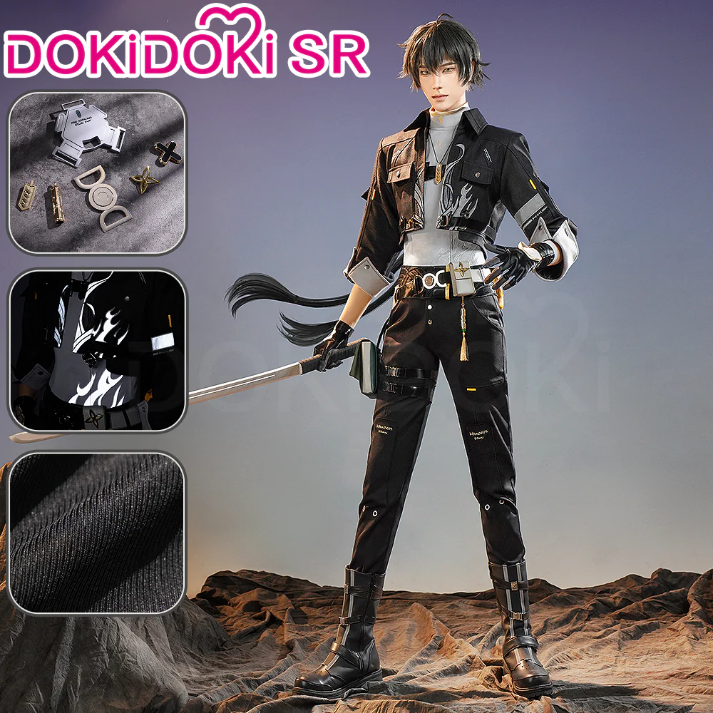 DokiDoki-SR Game Wuthering Waves Cosplay Rover Male Costume