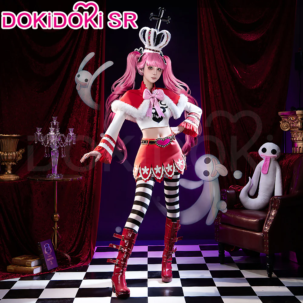 【Size S-3XL】 DokiDoki-SR Anime Cosplay Princess Ghost Costume /  Crown - Image 2