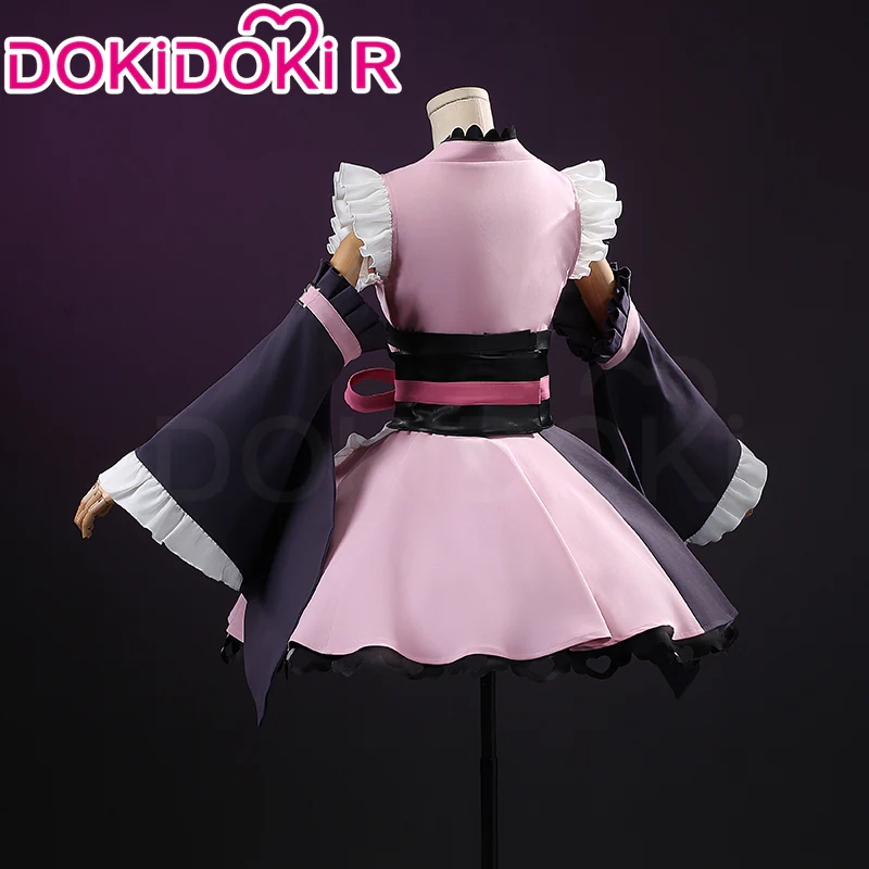 【Size XS-XL】DokiDoki-R Anime Cosmic Princess Kaguya! Cosplay Komazawa Noi Costume Cute Maid - Image 4