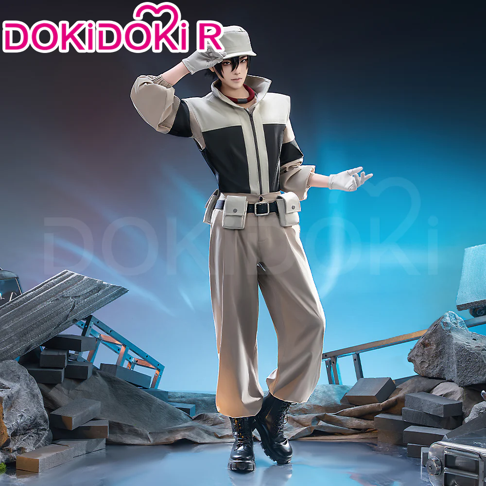 【Size S-2XL】DokiDoki-R Anime GACHIAKUTA Cosplay Gris Rubion / Follo Tunito / Tomme Mima Supporters Costume - Image 4