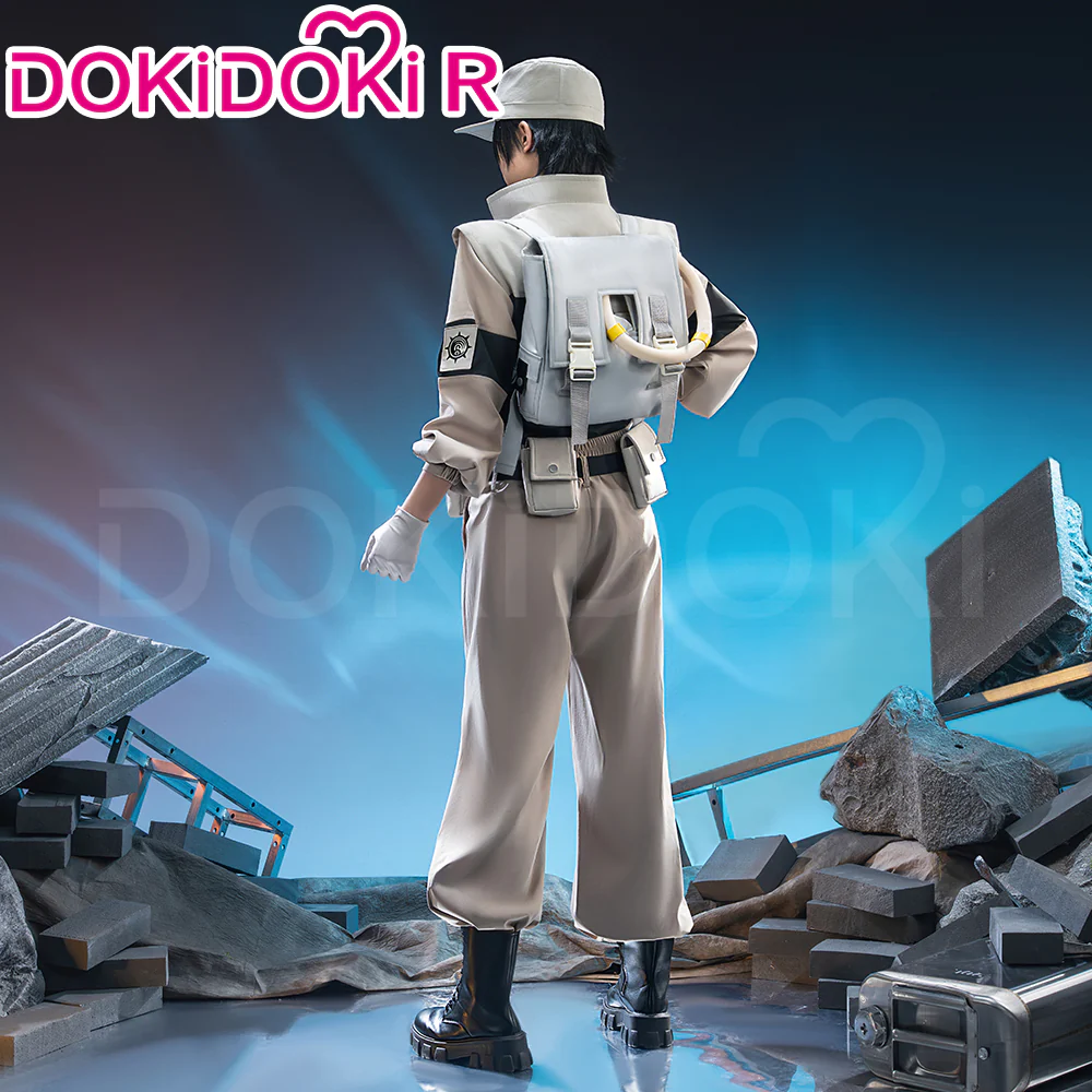 【Size S-2XL】DokiDoki-R Anime GACHIAKUTA Cosplay Gris Rubion / Follo Tunito / Tomme Mima Supporters Costume - Image 5