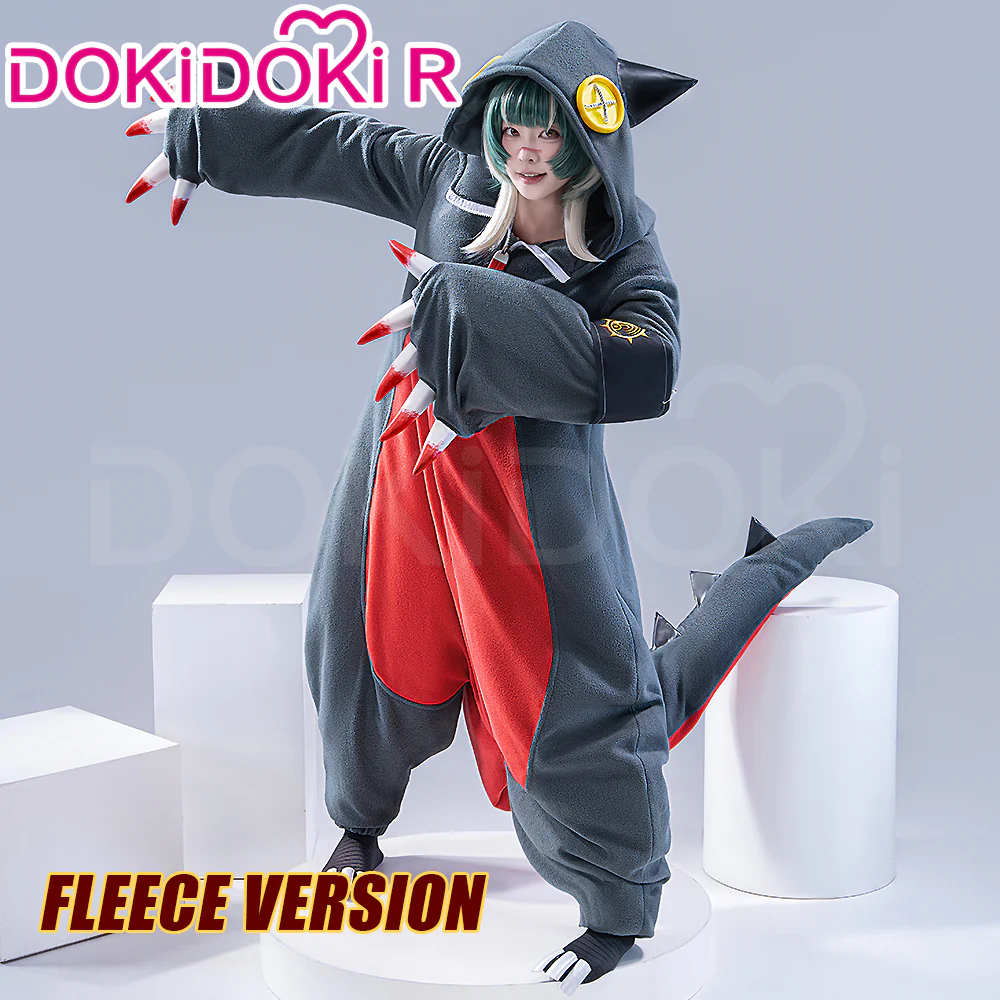 【Size S-3XL】DokiDoki-R Anime GACHIAKUTA Cosplay Guita Costume Cute Pajamas With Shoes - Image 2