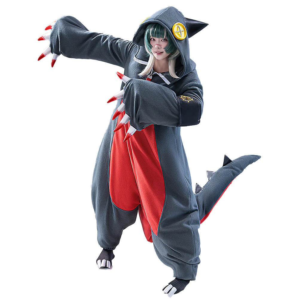 【Size S-3XL】DokiDoki-R Anime GACHIAKUTA Cosplay Guita Costume Cute Pajamas With Shoes - Image 6