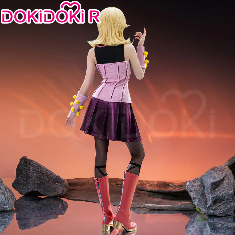 【Confirmed】$5 Deposit = 10% off Coupon DokiDoki Anime Season 7 Cosplay Pink Uniform Costume SBR - Image 2