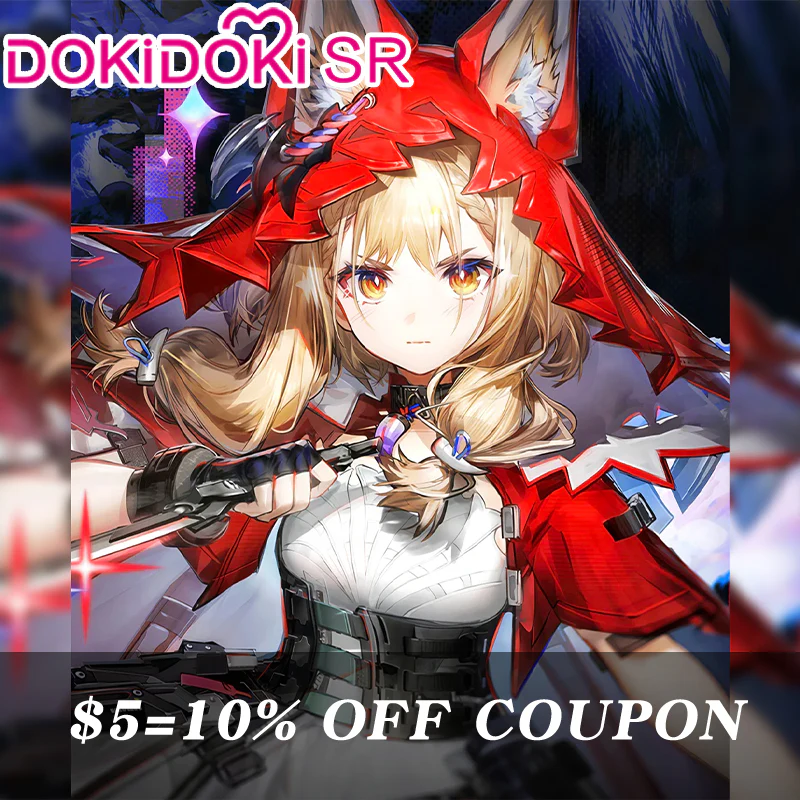 【Confirmed】$5 Deposit = 10% off Coupon DokiDoki-SR Game Arknights: Endfield Cosplay Rossi Costume