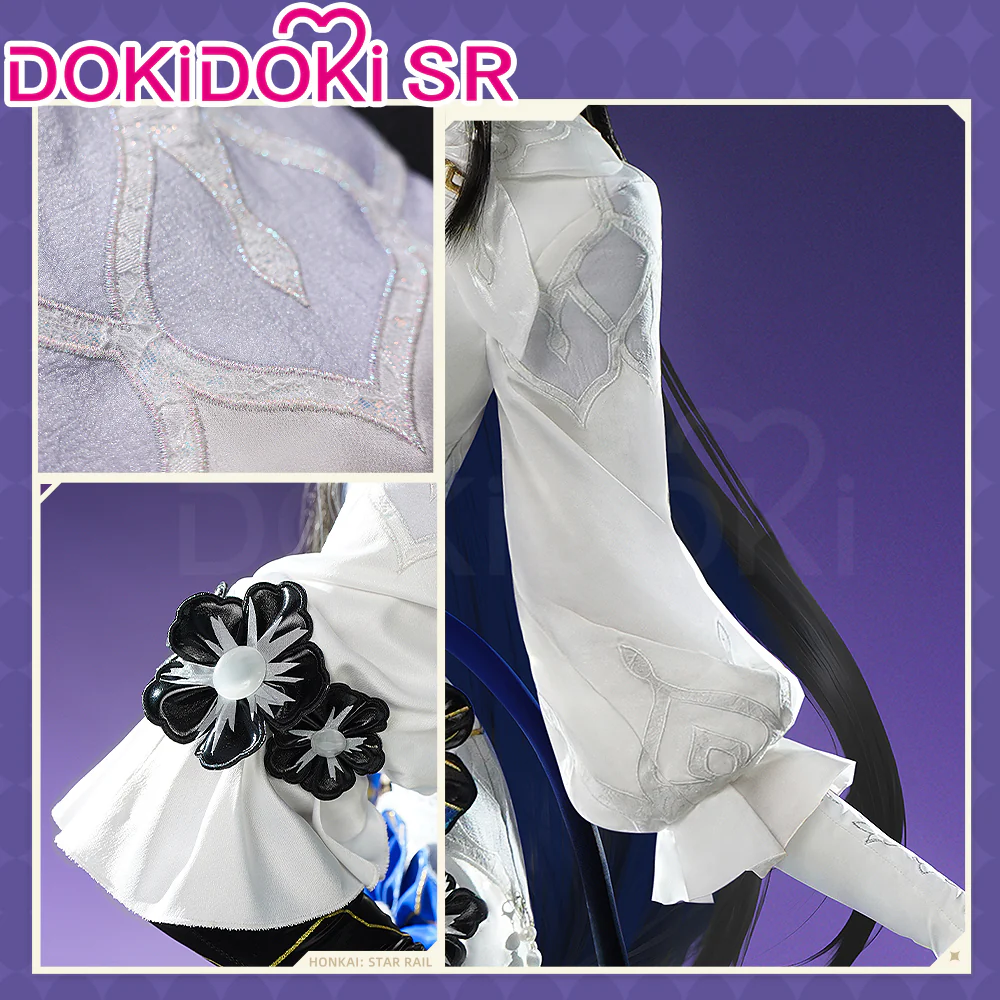 【Size S-2XL】DokiDoki-SR Game Honkai: Star Rail Cosplay The Dahlia Costume Constance - Image 3
