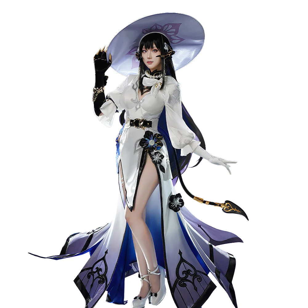 【Size S-2XL】DokiDoki-SR Game Honkai: Star Rail Cosplay The Dahlia Costume Constance - Image 7