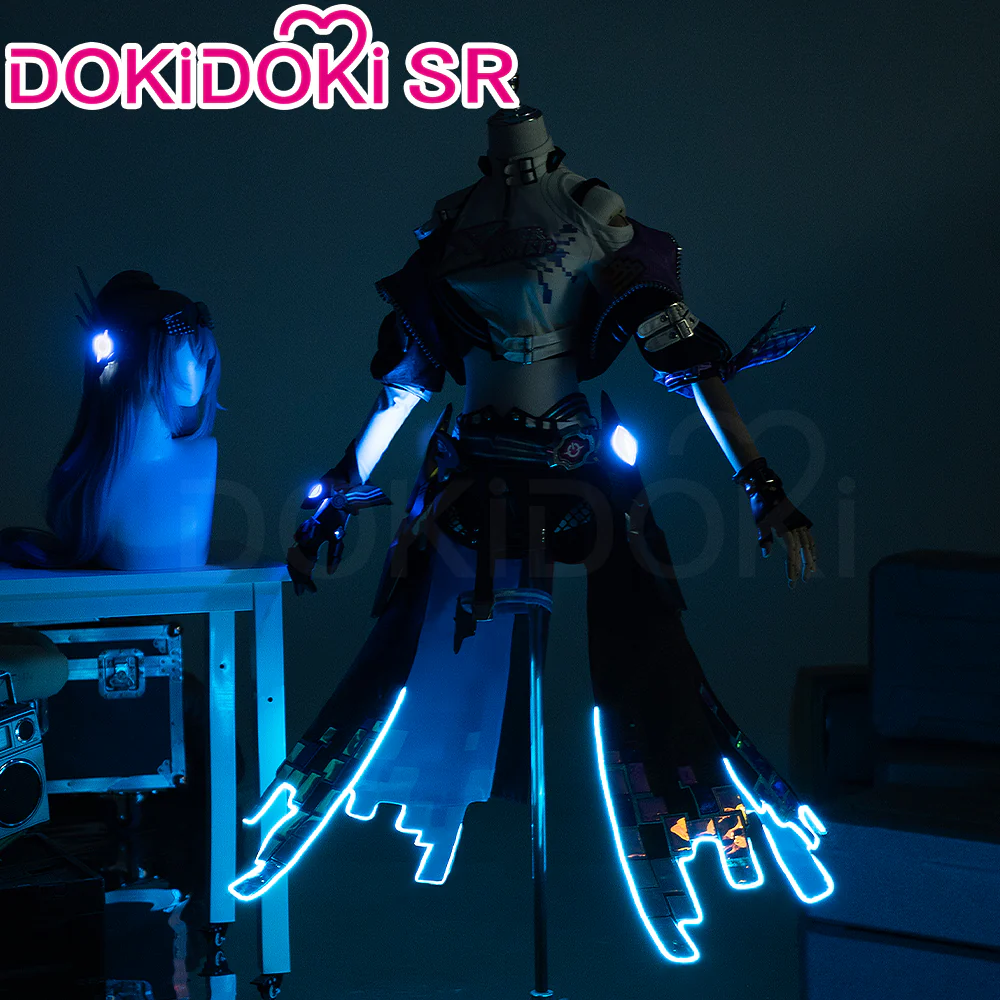 【Confirmed】$5 Deposit = 10% off Coupon DokiDoki-SR Honkai: Star Rail Cosplay Silver Wolf Costume Planarcadia - Image 3