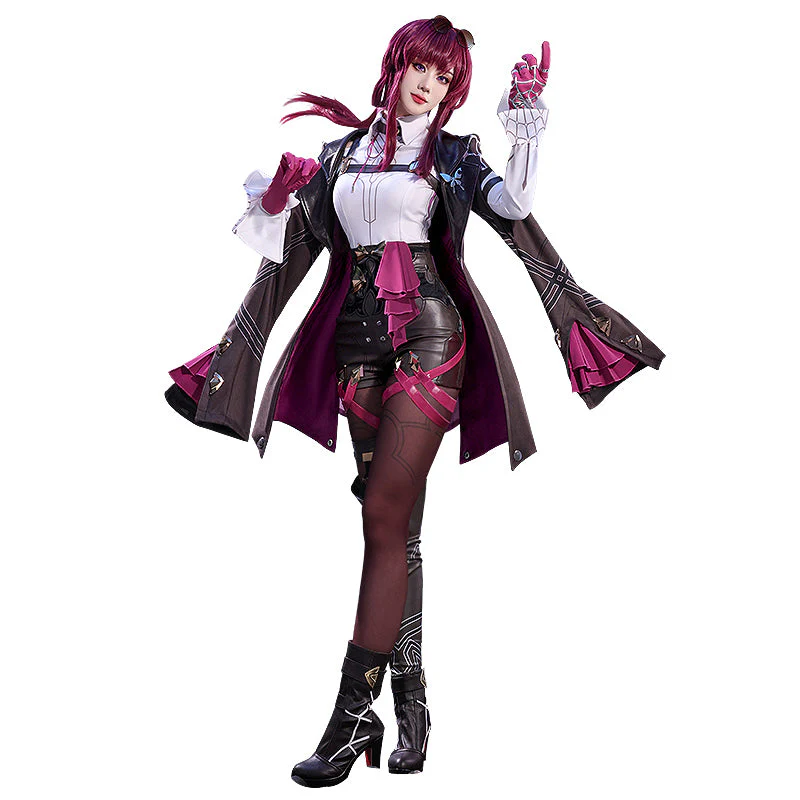 【US/EU LOCAL SHIPPING 】DokiDoki-SR Game Honkai: Star Rail Cosplay Kafka Cosplay Costume / Wig - Image 7
