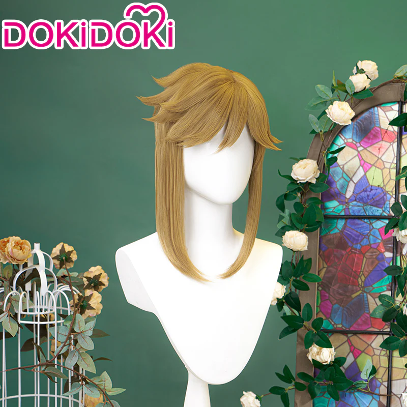 【US/EU LOCAL SHIPPING 】【Size S-2XL】DokiDoki-SR Game  Cosplay Costume / Wig Green Suit - Image 7