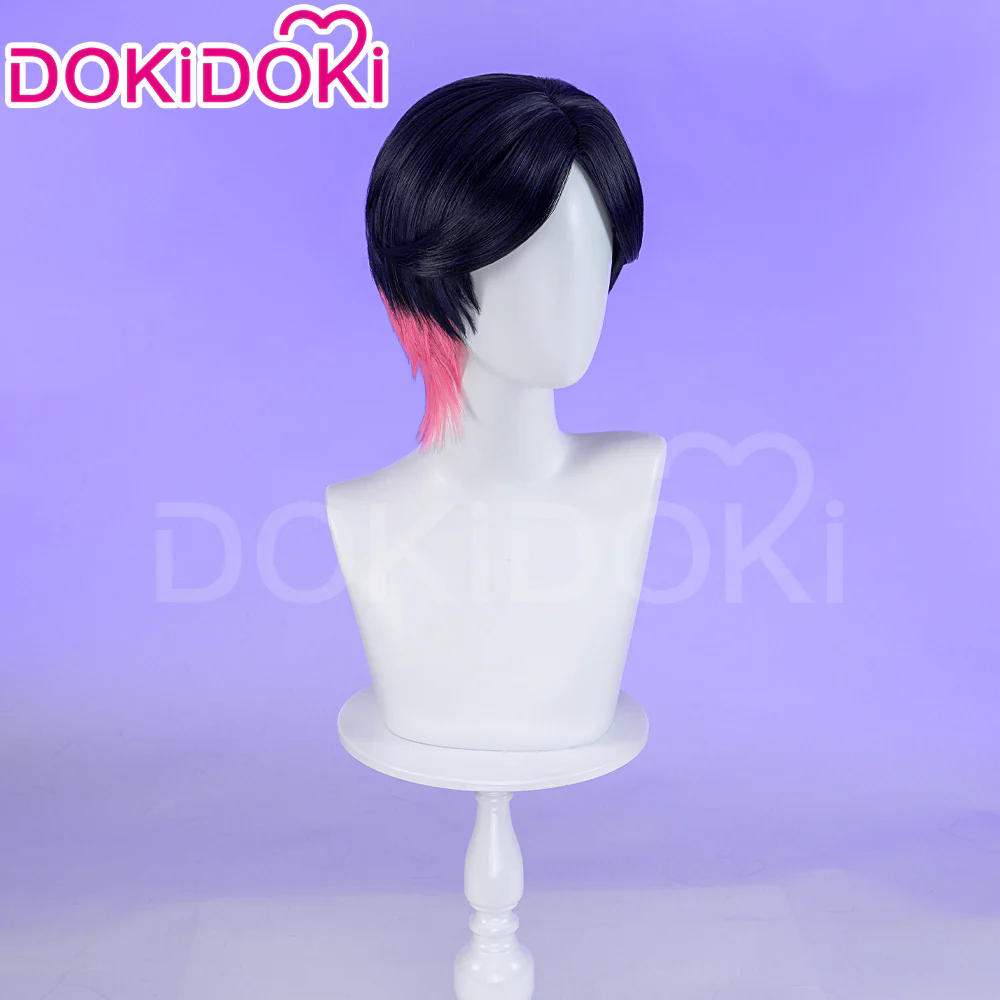 【Ready For Ship】DokiDoki Game Valorant Cosplay Clove Wig Short Straight Hair - Image 3
