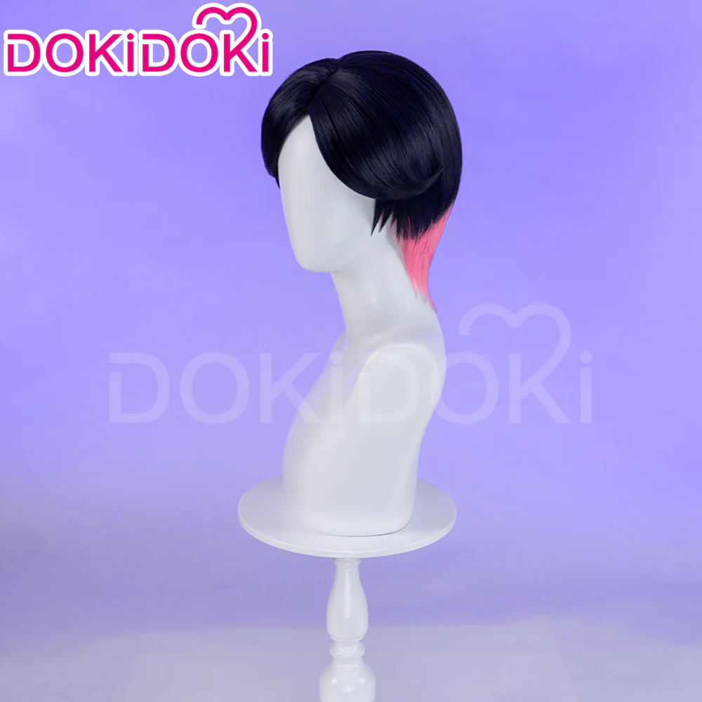【Ready For Ship】DokiDoki Game Valorant Cosplay Clove Wig Short Straight Hair - Image 4