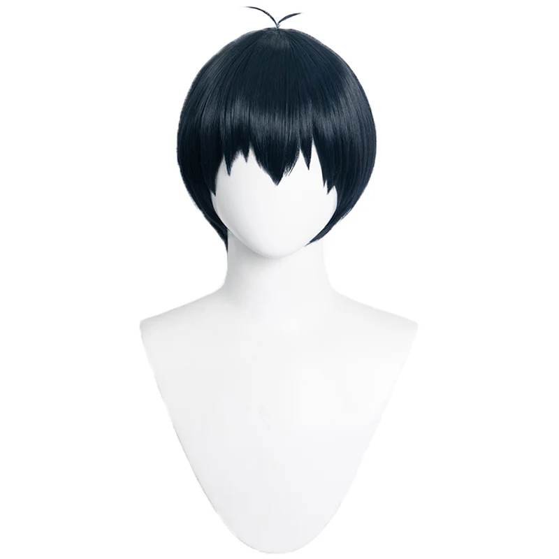 【Ready For Ship】DokiDoki Anime Cosplay Wig Short Black Wig - Image 5