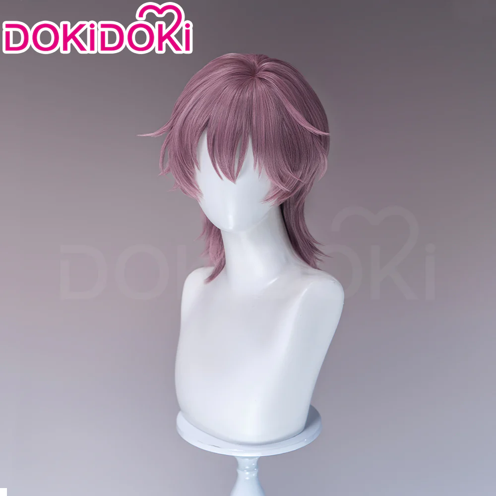 DokiDoki Anime Cosmic Princess Kaguya! Cosplay Komazawa Noi Wig Long Straight Black Pink Highlight Hair Twin Tails / Horn Accessory - Image 8