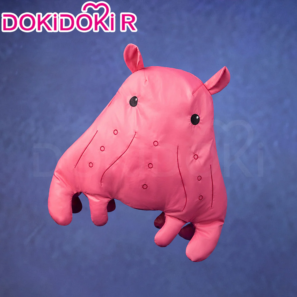 DokiDoki-R Anime Cosmic Princess Kaguya! Cosplay Runami Yachiyo Costume / Umbrella / Octopus Plush - Image 8