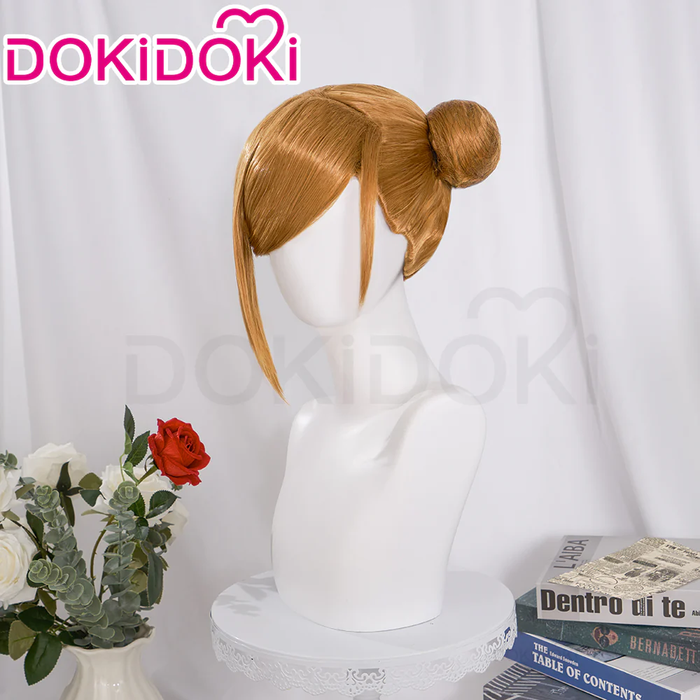 【Ready For Ship】Dokidoki Anime Cosplay Cosplay Short Brown Hair Halloween - Image 2