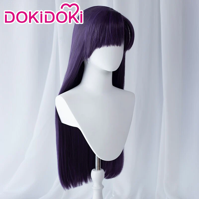 【Ready For Ship】DokiDoki Anime Cosplay Cosplay Wig Purple Long Wig - Image 2