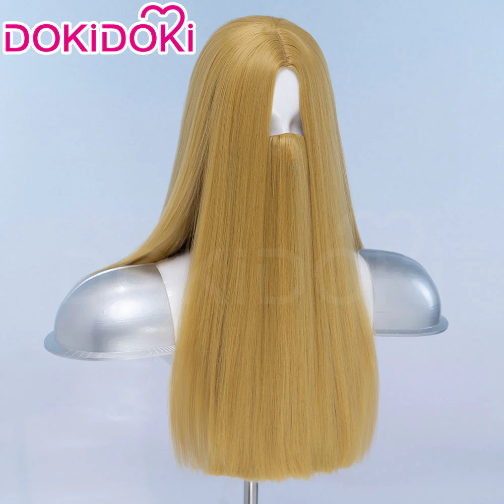 【Ready For Ship】DokiDoki Anime Cosplay Wig / Beard Long Straight Brown Hair - Image 3