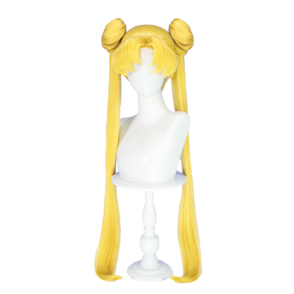 【Ready For Ship】DokiDoki Anime Cosplay Wig Long Version Yellow Straight Short Version Women Hair - Image 5