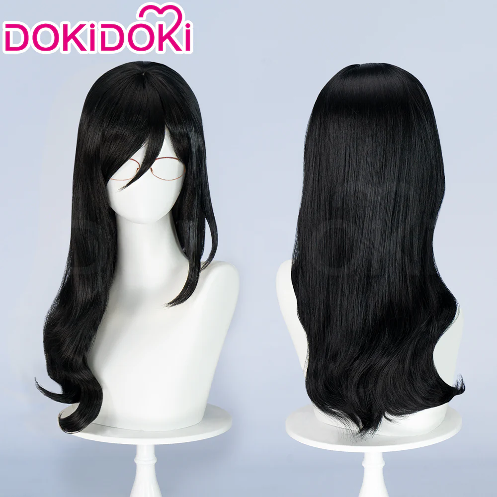【Ready For Ship】DokiDoki  Anime Sound! Euphonium Cosplay Tanaka Asuka Wig Long Black Hair