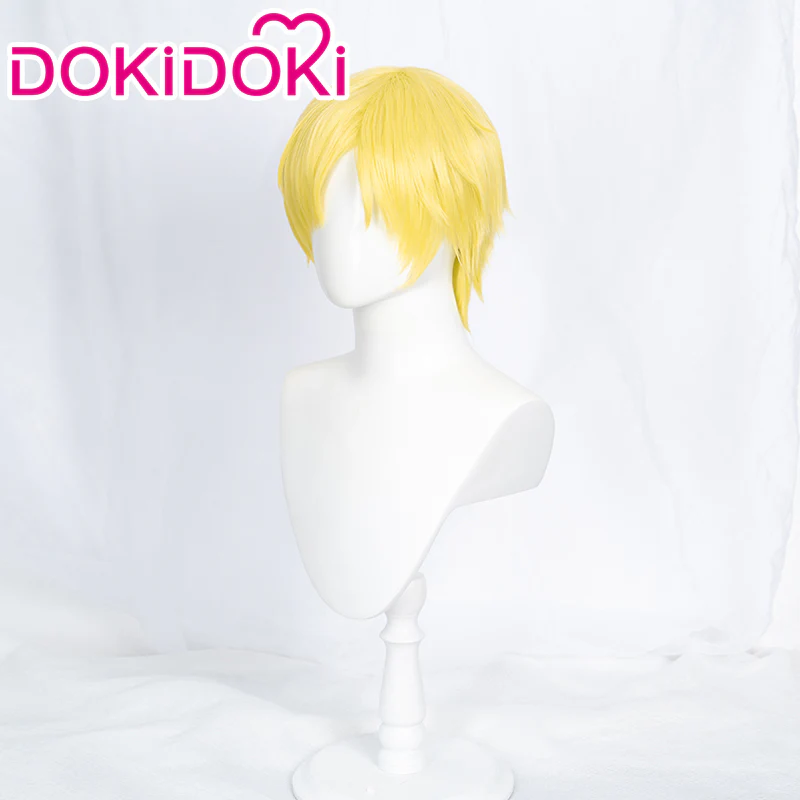 【Ready For Ship】DokiDoki Anime Cosplay Wig Yellow Short Wig