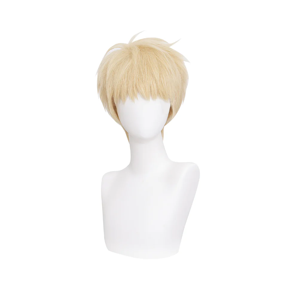 【Ready For Ship】DokiDoki Anime Delicious in Dungeon Cosplay Laios Touden Wig Short Yellow Wig Dungeon Meshi - Image 5