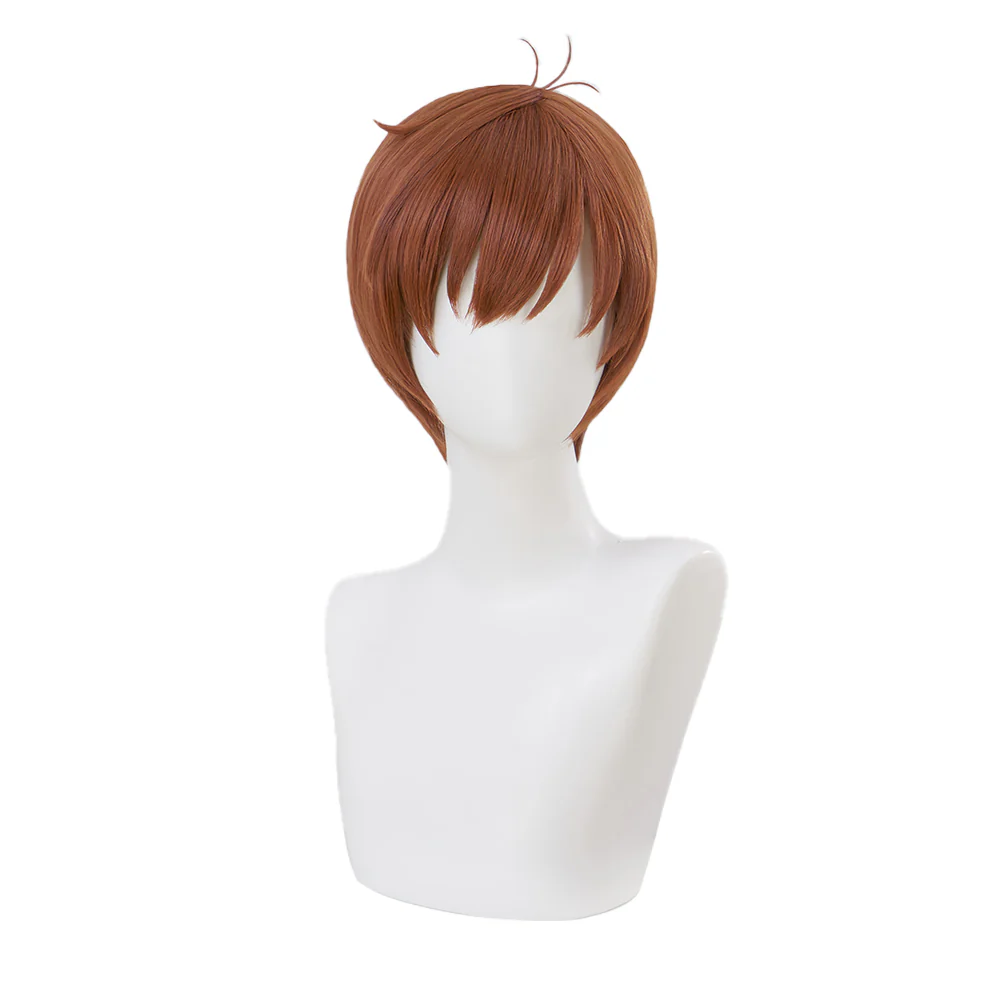 【Ready For Ship】DokiDoki Anime Delicious in Dungeon Cosplay Chilchuck Wig Short Brown Wig Dungeon Meshi - Image 5