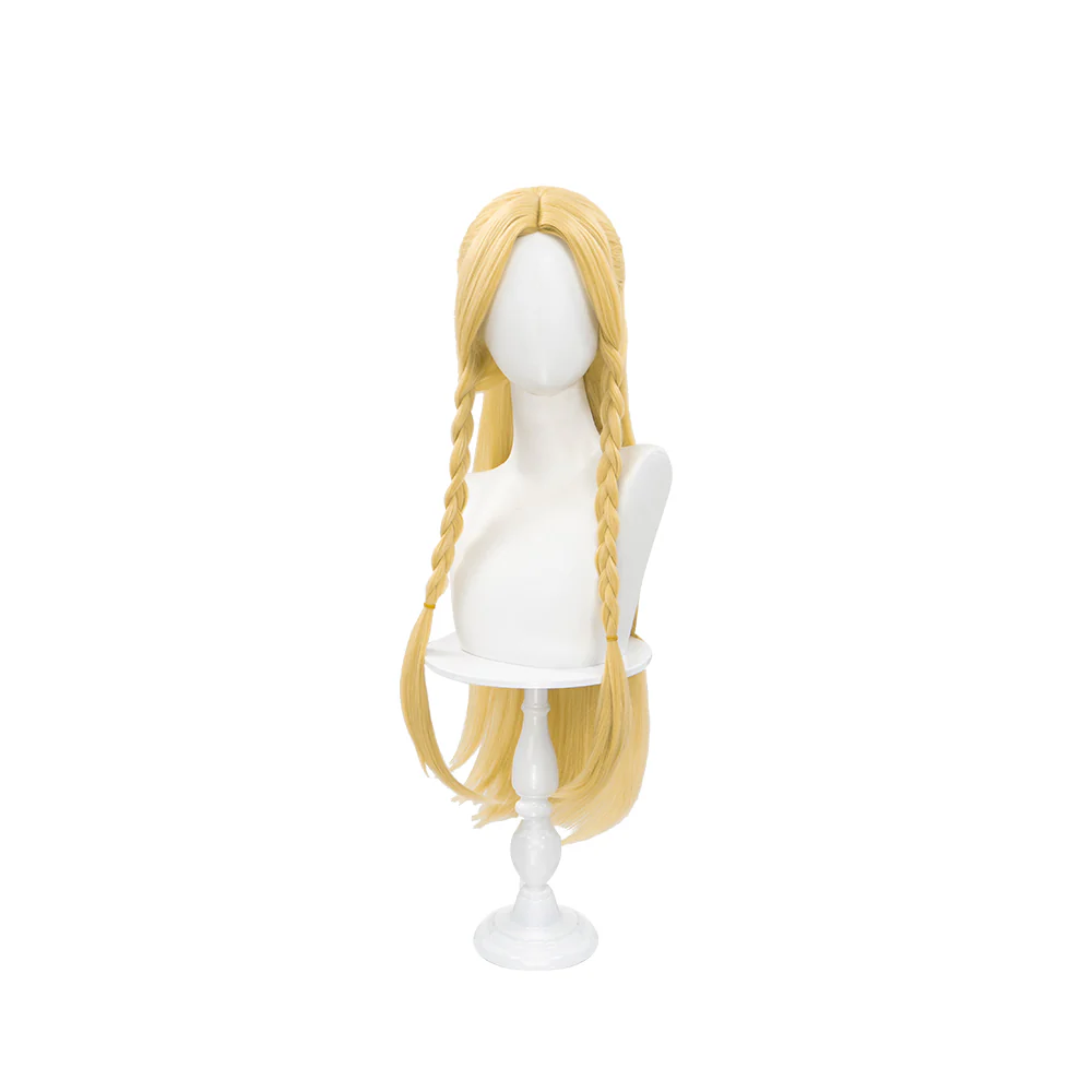 【Ready For Ship】DokiDoki Anime Delicious in Dungeon Cosplay Marsil Wig Long Yellow Wig Dungeon Meshi - Image 5