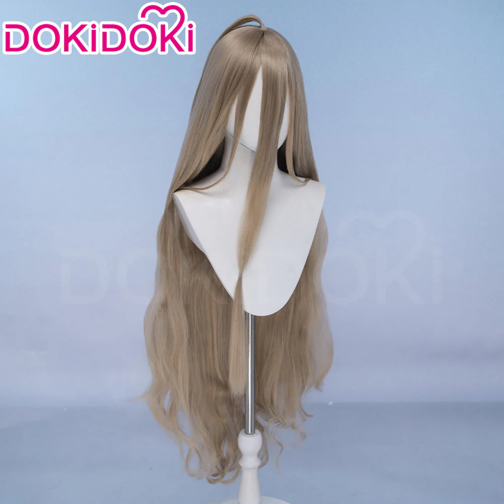 【Ready For Ship】DokiDoki Anime Cosplay Wig Long Light Brown Straight Hair - Image 3