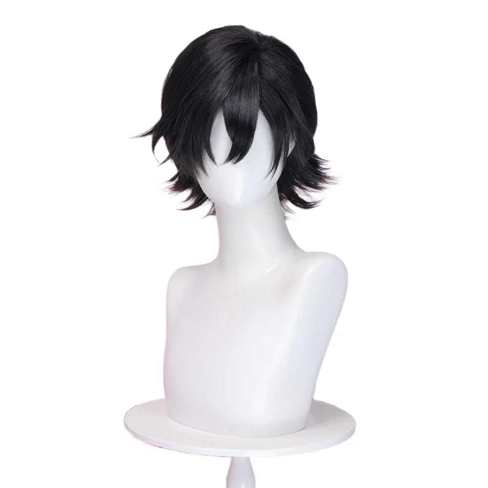 【Ready For Ship】DokiDoki Anime GACHIAKUTA Cosplay Follo Tunito Wig Short Black Hair - Image 5