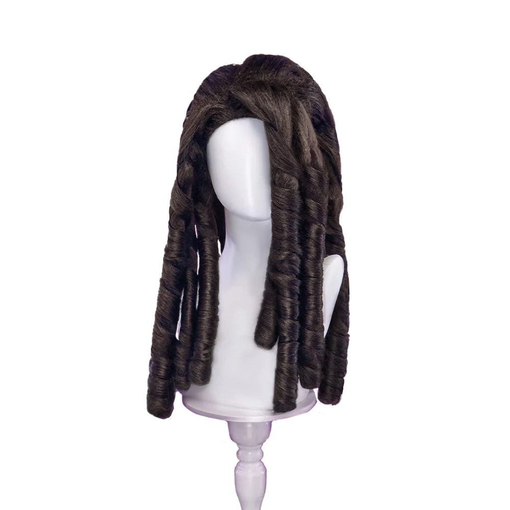 DokiDoki Anime GACHIAKUTA Cosplay Jabber Wonger Wig Long Black Hair Multiple Braids - Image 5