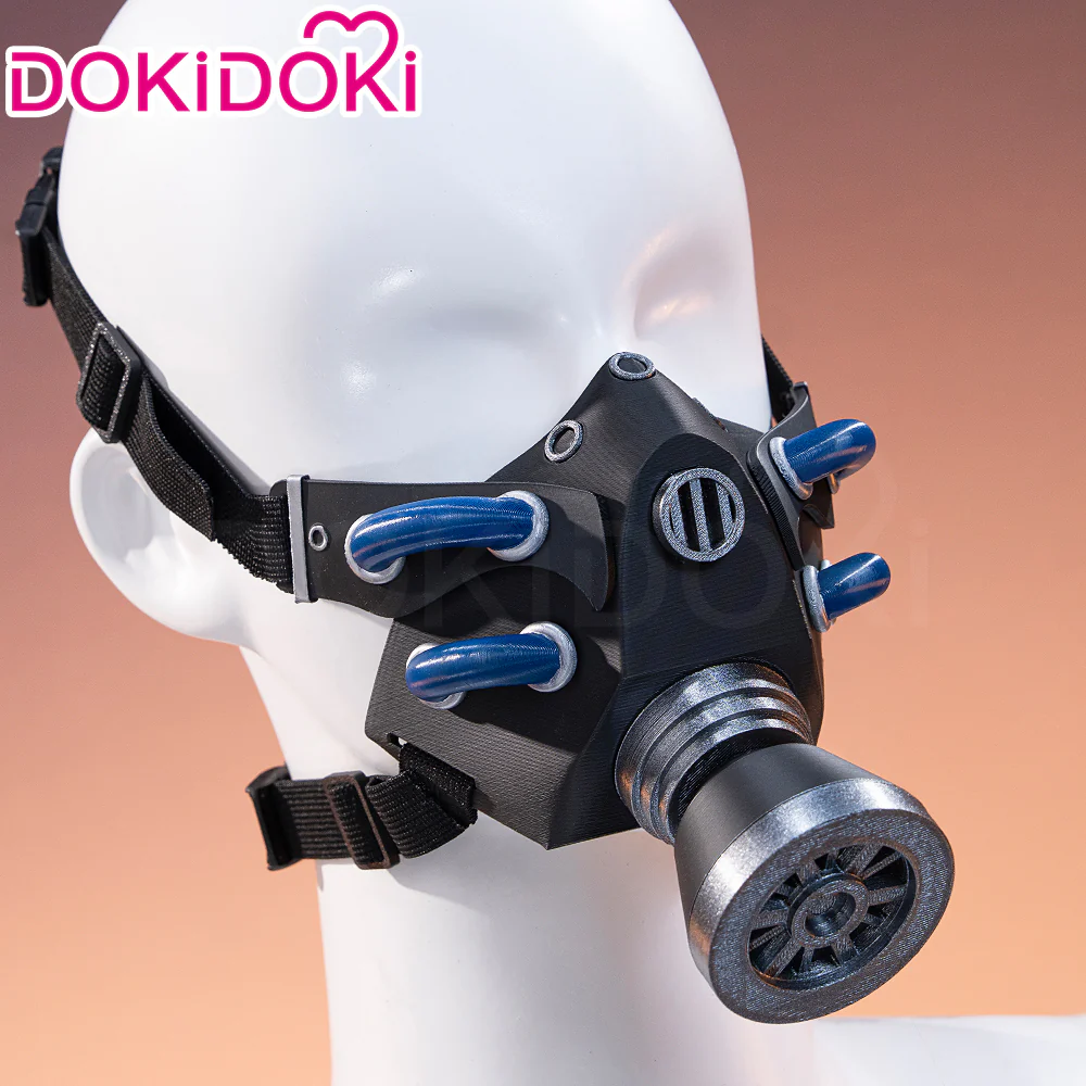 【Partially Ready For Ship】【Front Lace】DokiDoki Anime GACHIAKUTA Cosplay Zanka Nijiku Wig / Mask Short Dark Brown Black Hair Mullet - Image 19