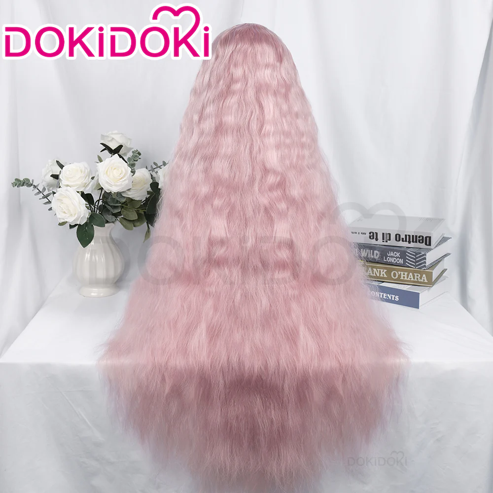 【Ready For Ship】DokiDoki Anime NANA Cosplay Reira Serizawa Wig Long Curly Pink Hair Layla - Image 3