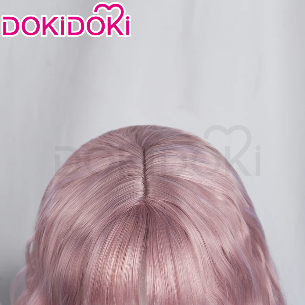 【Ready For Ship】DokiDoki Anime NANA Cosplay Reira Serizawa Wig Long Curly Pink Hair Layla - Image 4