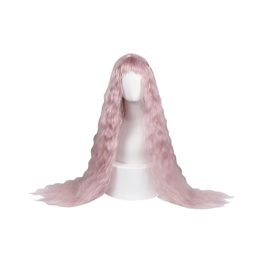 【Ready For Ship】DokiDoki Anime NANA Cosplay Reira Serizawa Wig Long Curly Pink Hair Layla - Image 5