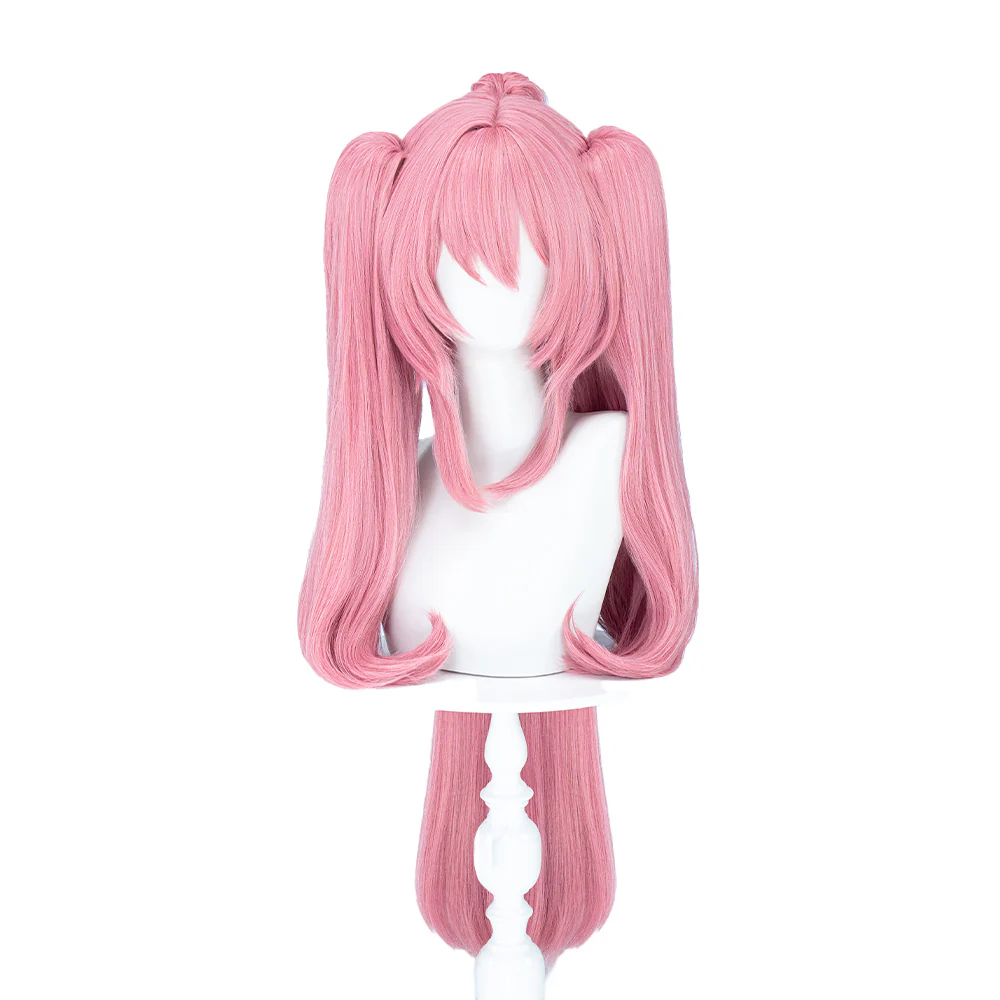 【Ready For Ship】DokiDoki  Anime Seraph Of The End Cosplay Krul Tepes Cosplay Wig / Headwear Long Pink Wig Halloween - Image 12