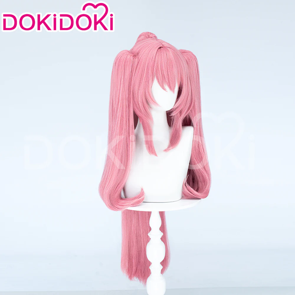 【Ready For Ship】DokiDoki  Anime Seraph Of The End Cosplay Krul Tepes Cosplay Wig / Headwear Long Pink Wig Halloween - Image 9
