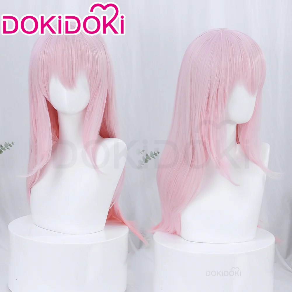 【Ready For Ship】DokiDoki Anime Super Sonico Cosplay  Wig Long Straight Pink Hair