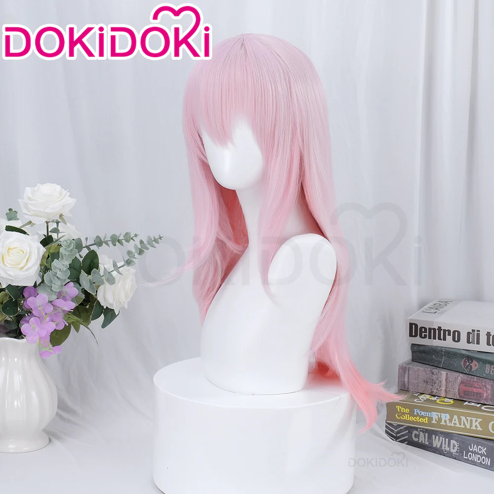 【Ready For Ship】DokiDoki Anime Super Sonico Cosplay  Wig Long Straight Pink Hair - Image 2