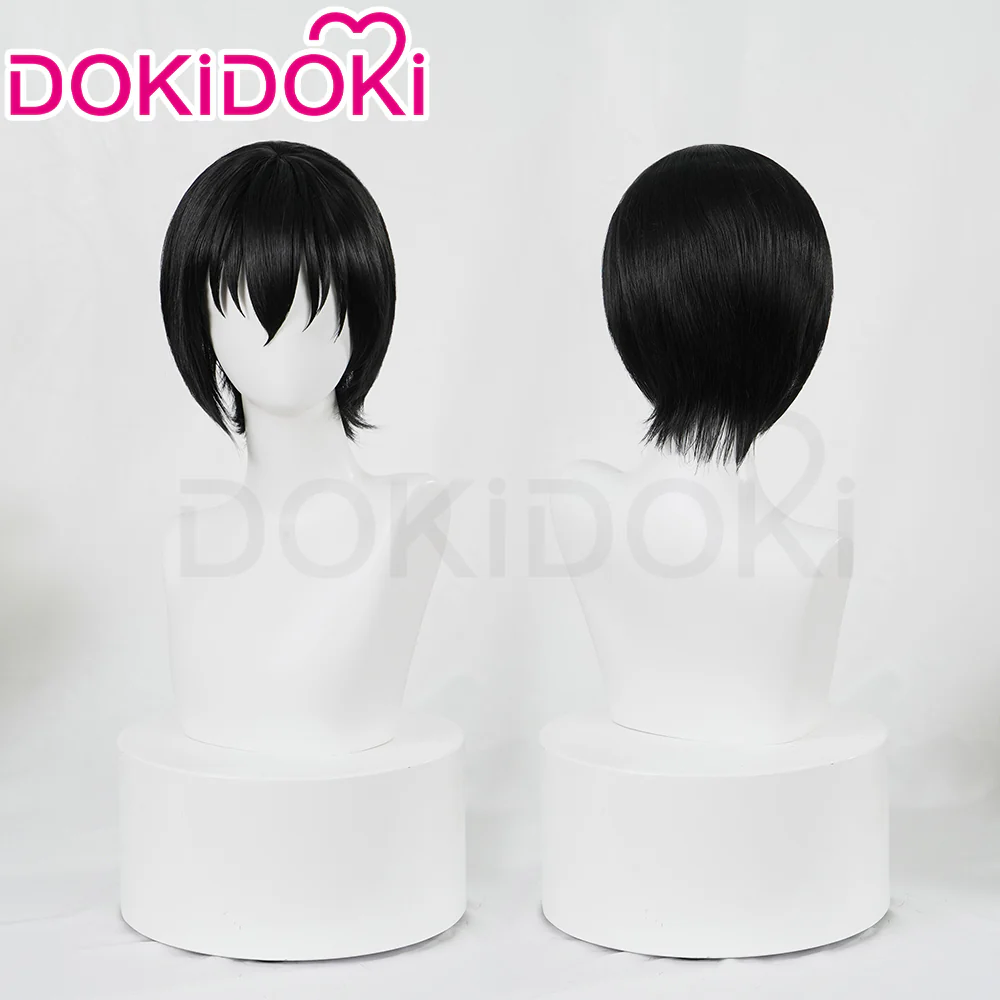 DokiDoki Anime The Eminence in Shadow Cosplay Cid Kagenou Wig Short Black Hair